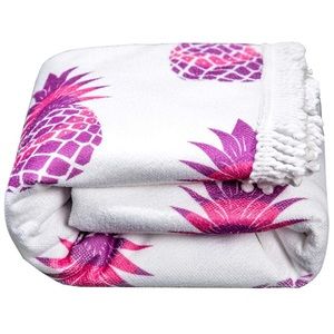 💖💖Pink Pineapple Print Round Beach Towel💖💖